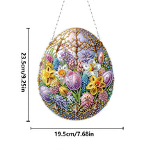 Load image into Gallery viewer, Easter Egg Light 5D DIY Diamond Painting Dots Pendant Diamond Painting Ornaments
