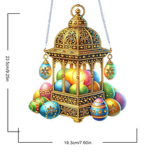 Load image into Gallery viewer, Easter Egg Light 5D DIY Diamond Painting Dots Pendant Diamond Painting Ornaments
