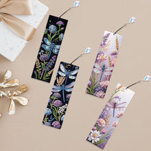 Load image into Gallery viewer, 4Pcs Special Shape Book Dinosaur Diamond Painting Bookmark for Adults Beginners
