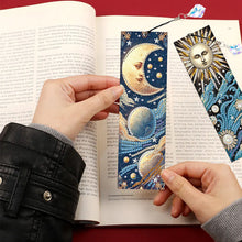 Load image into Gallery viewer, 4Pcs Special Shape Book Dinosaur Diamond Painting Bookmark for Adults Beginners
