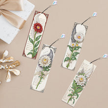 Load image into Gallery viewer, 4Pcs Special Shape Book Dinosaur Diamond Painting Bookmark for Adults Beginners
