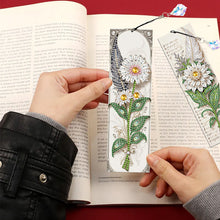 Load image into Gallery viewer, 4Pcs Special Shape Book Dinosaur Diamond Painting Bookmark for Adults Beginners
