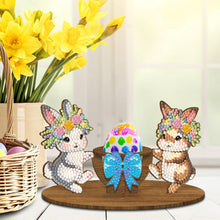 Load image into Gallery viewer, Special Shape Butterfly Rabbit Rhinestones Desktop Ornaments Bedroom Table Decor
