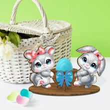 Load image into Gallery viewer, Special Shape Butterfly Rabbit Rhinestones Desktop Ornaments Bedroom Table Decor
