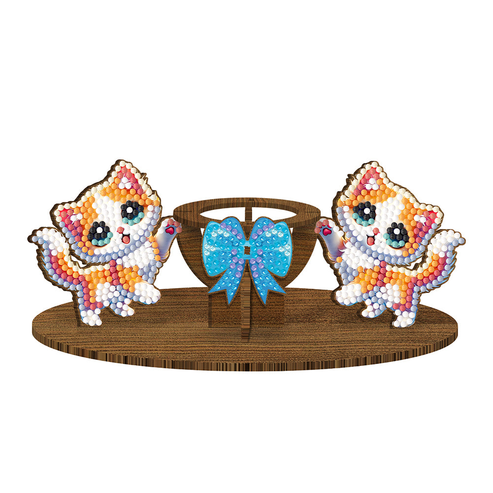 Special Shape Butterfly Rabbit Rhinestones Desktop Ornaments Bedroom Table Decor