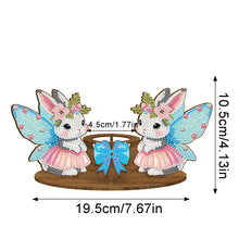 Load image into Gallery viewer, Special Shape Butterfly Rabbit Rhinestones Desktop Ornaments Bedroom Table Decor
