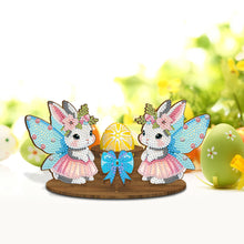 Load image into Gallery viewer, Special Shape Butterfly Rabbit Rhinestones Desktop Ornaments Bedroom Table Decor
