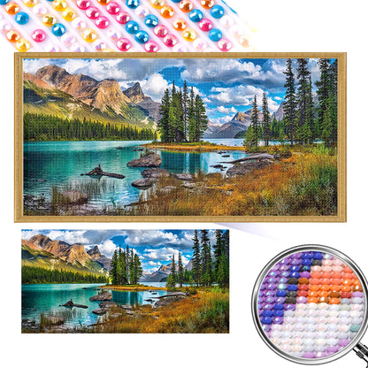 2pcs AB Diamond Painting Set - Outdoor Scenery (80*40CM)