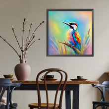 Load image into Gallery viewer, Diamond Painting - Full Round - Hummingbird With Colorful Rice (40*40CM)
