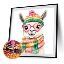 Load image into Gallery viewer, Diamond Painting - Full Round - Environment Scarf Alpaca (40*40CM)
