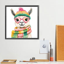 Load image into Gallery viewer, Diamond Painting - Full Round - Environment Scarf Alpaca (40*40CM)
