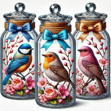 Load image into Gallery viewer, Diamond Painting - Full Round - Bottle Bird (40*40CM)
