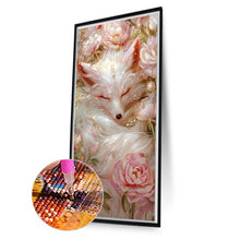 Load image into Gallery viewer, Diamond Painting - Full Round - White Fox (40*70CM)
