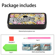 Load image into Gallery viewer, Diamond Painting Eyeglasses Case Owl 5D DIY Eyewear Organizer Case for Art Craft
