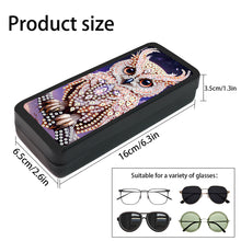 Load image into Gallery viewer, Diamond Painting Eyeglasses Case Owl 5D DIY Eyewear Organizer Case for Art Craft
