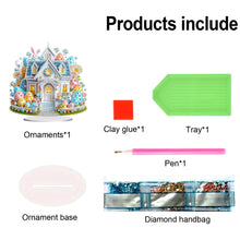 Load image into Gallery viewer, Acrylic Special Shape Easter Egg Desktop Diamond Art Kits for Home Office Decor
