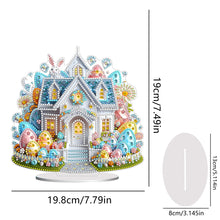 Load image into Gallery viewer, Acrylic Special Shape Easter Egg Desktop Diamond Art Kits for Home Office Decor
