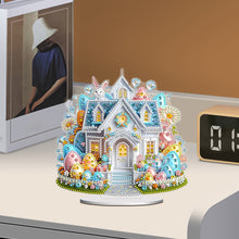 Load image into Gallery viewer, Acrylic Special Shape Easter Egg Desktop Diamond Art Kits for Home Office Decor
