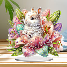 Load image into Gallery viewer, Acrylic Special Shape Easter Egg Desktop Diamond Art Kits for Home Office Decor
