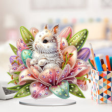 Load image into Gallery viewer, Acrylic Special Shape Easter Egg Desktop Diamond Art Kits for Home Office Decor
