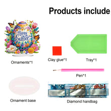 Load image into Gallery viewer, Acrylic Special Shape Easter Egg Desktop Diamond Art Kits for Home Office Decor
