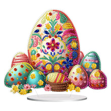 Load image into Gallery viewer, Acrylic Special Shape Easter Egg Desktop Diamond Art Kits for Home Office Decor
