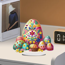 Load image into Gallery viewer, Acrylic Special Shape Easter Egg Desktop Diamond Art Kits for Home Office Decor
