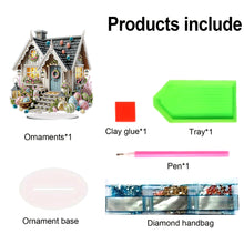 Load image into Gallery viewer, Acrylic Special Shape Easter Egg Desktop Diamond Art Kits for Home Office Decor
