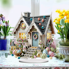 Load image into Gallery viewer, Acrylic Special Shape Easter Egg Desktop Diamond Art Kits for Home Office Decor
