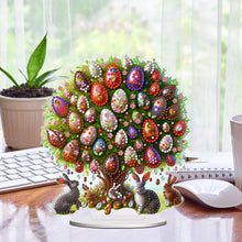 Load image into Gallery viewer, Acrylic Special Shape Easter Egg Desktop Diamond Art Kits for Home Office Decor
