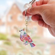 Load image into Gallery viewer, 6Pcs Double Sided Special Shape Animals Diamond Art Keyring for Beginners Adults
