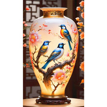 Load image into Gallery viewer, Diamond Painting - Full Square - Bird Vase (40*70CM)
