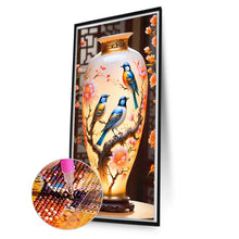 Load image into Gallery viewer, Diamond Painting - Full Square - Bird Vase (40*70CM)
