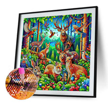 Load image into Gallery viewer, Diamond Painting - Full Round - Shining Animal (40*40CM)
