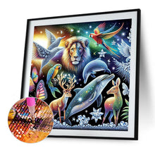 Load image into Gallery viewer, Diamond Painting - Full Round - Shining Animal (40*40CM)
