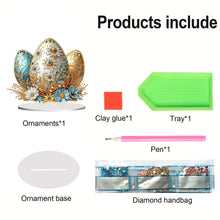 Load image into Gallery viewer, Easter Egg Special Shaped Table Top Diamond Painting Ornament Kits Home Decor
