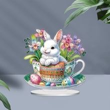 Load image into Gallery viewer, Easter Egg Special Shaped Table Top Diamond Painting Ornament Kits Home Decor
