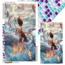 Load image into Gallery viewer, Diamond Painting - Full Round - Nezha And Dragons (40*70CM)
