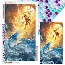 Load image into Gallery viewer, Diamond Painting - Full Round - Nezha And Dragon (40*70CM)
