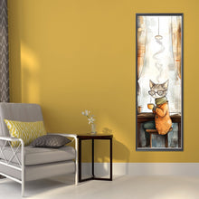 Load image into Gallery viewer, Diamond Painting - Full Round - Coffee Cat (30*90CM)
