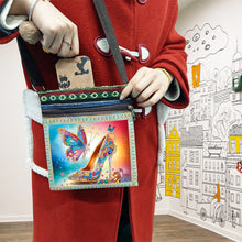 Load image into Gallery viewer, Flower Diamond Art Purses Canvas 5D DIY Diamond Painting Shoulder Bag for Women
