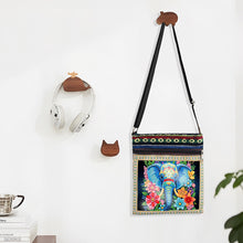 Load image into Gallery viewer, Flower Diamond Art Purses Canvas 5D DIY Diamond Painting Shoulder Bag for Women
