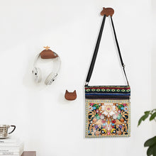 Load image into Gallery viewer, Flower Diamond Art Purses Canvas 5D DIY Diamond Painting Shoulder Bag for Women
