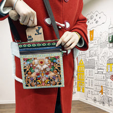 Load image into Gallery viewer, Flower Diamond Art Purses Canvas 5D DIY Diamond Painting Shoulder Bag for Women
