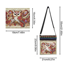 Load image into Gallery viewer, Flower Diamond Art Purses Canvas 5D DIY Diamond Painting Shoulder Bag for Women
