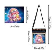 Load image into Gallery viewer, Flower Diamond Art Purses Canvas 5D DIY Diamond Painting Shoulder Bag for Women

