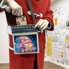 Load image into Gallery viewer, Flower Diamond Art Purses Canvas 5D DIY Diamond Painting Shoulder Bag for Women
