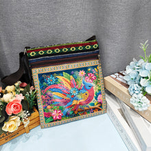 Load image into Gallery viewer, Flower Diamond Art Purses Canvas 5D DIY Diamond Painting Shoulder Bag for Women
