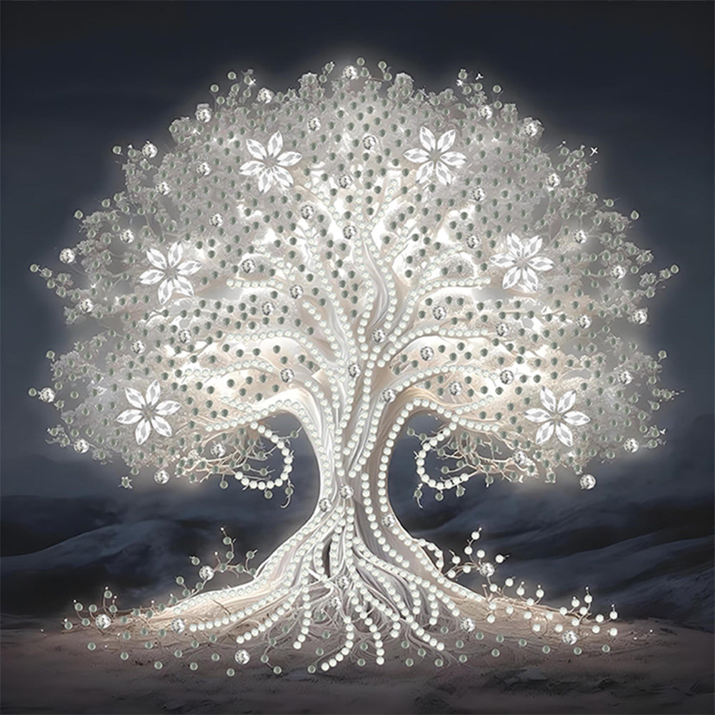 Diamond Painting - Partial Special Shaped - Tree Of Life (30*30CM)