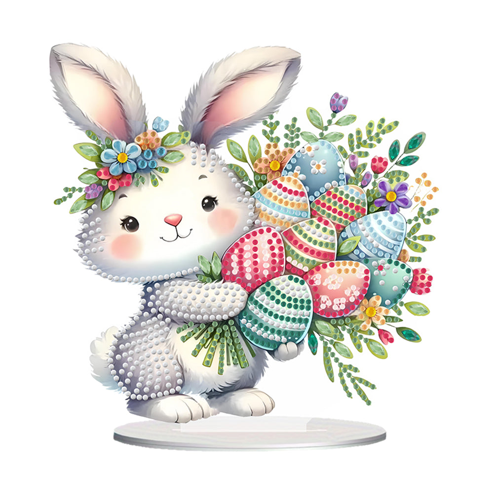 Animal Table Top Diamond Painting Ornament Kits Acrylic Desktop Diamond Art Kits